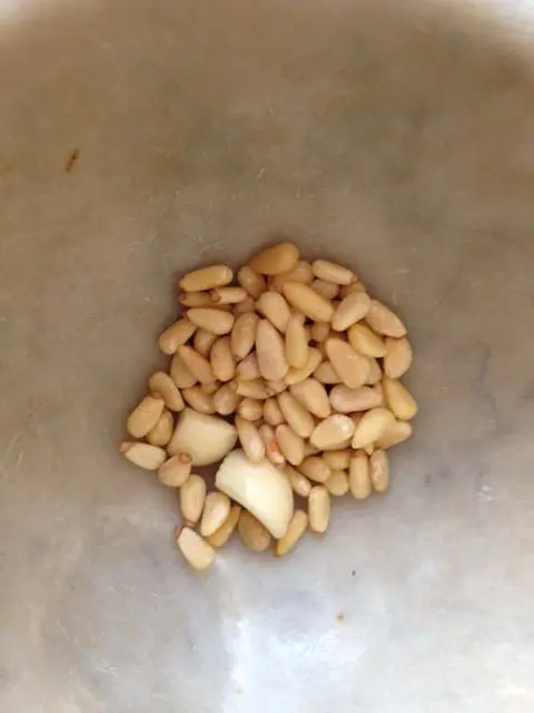 pesto al mortaio