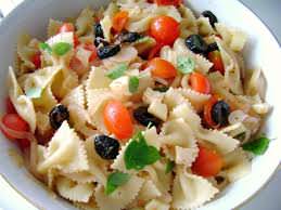 pasta fresca ideale per l'estate