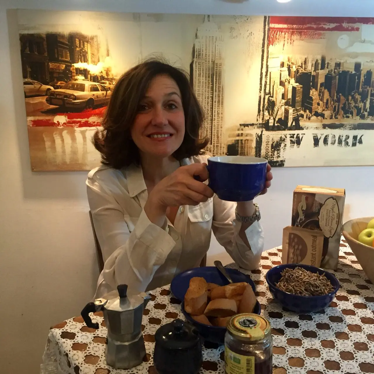 Francesca Scorcucchi ci parla degli Stati UNiti, di Hollywood e di cucina.