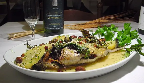 pesce alla ligure, pesci in aprile