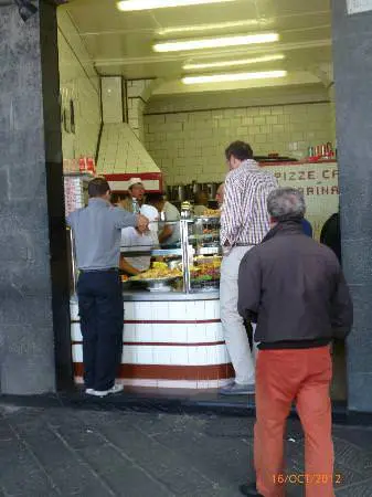 La friggitoria Carega nel centro storico