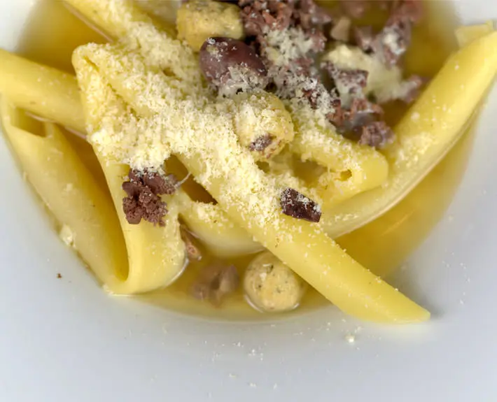 minestra di natale maccheroni di natale