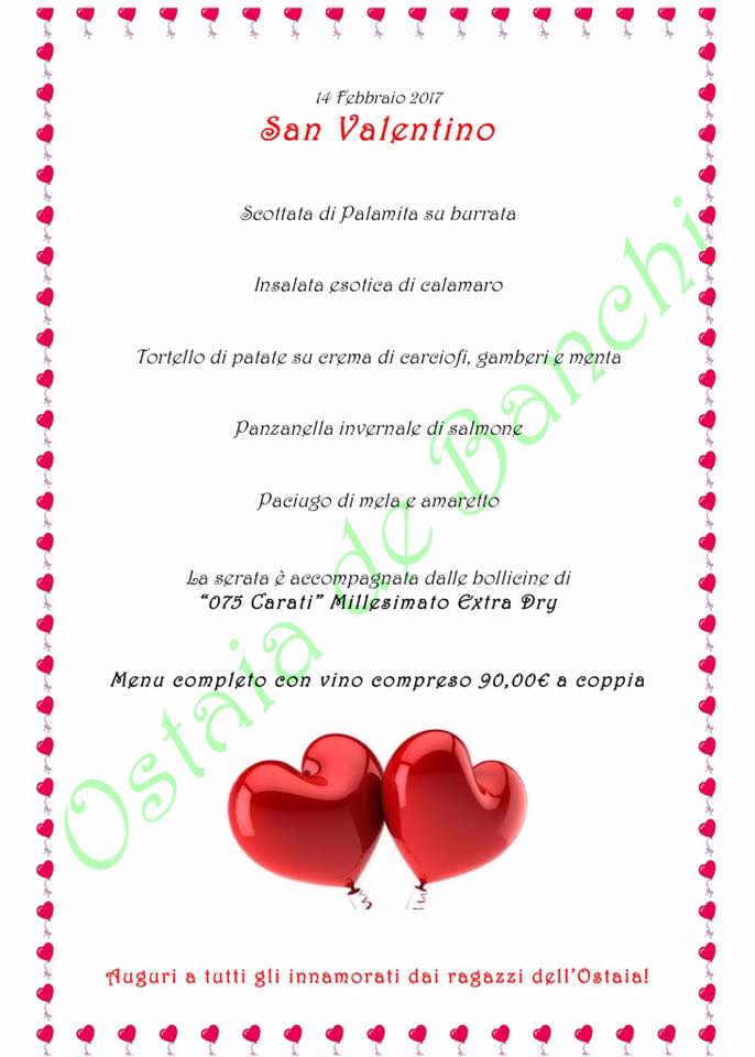 SAN VALENTINO ALL'OSTAIA DE' BANCHI