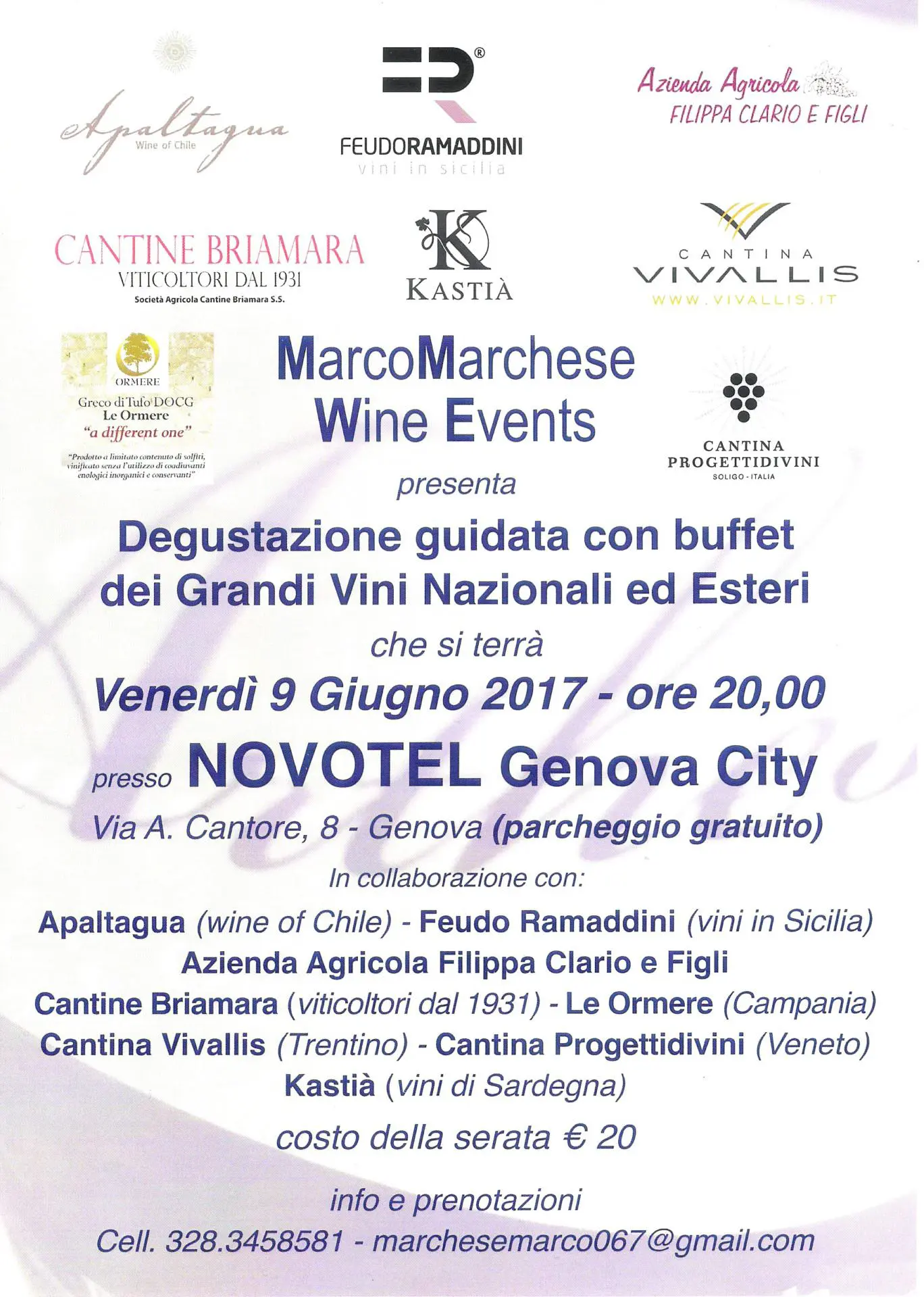 Grande degustazione di vini
