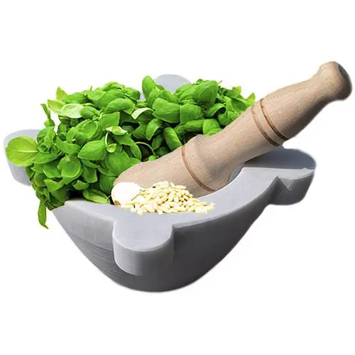 pesto genovese, blucerchiati, pesto al mortaio, campionato mondiale di pesto campionato del mondo di pesto