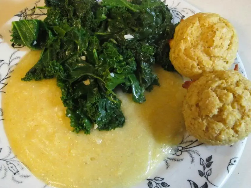 polenta e cavoli