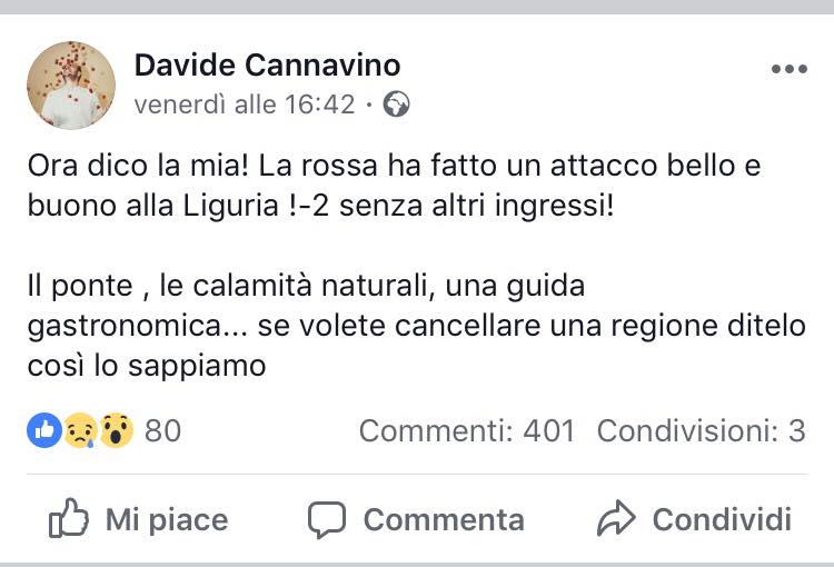 Stelle Michelin 2019 Liguria