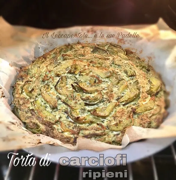 torta di carciofi ripieni