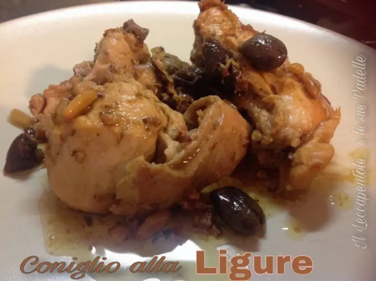 coniglio alla ligure