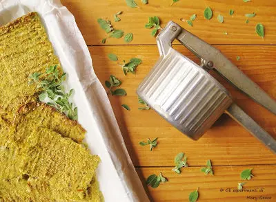 polpettone di fagiolini e patate