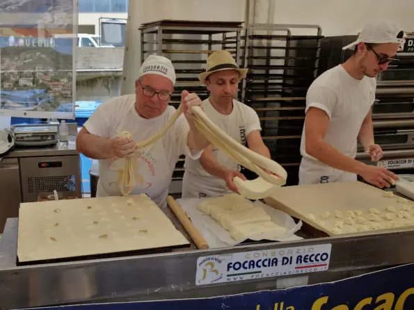 festa della focaccia di Recco