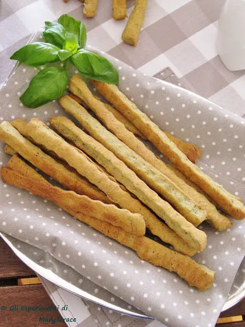 grissini al pesto genovese
