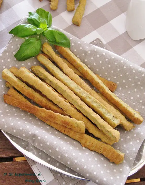 grissini al pesto genovese