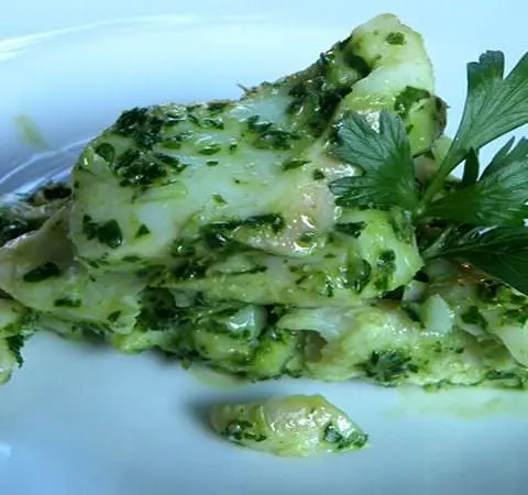 baccalà al verde