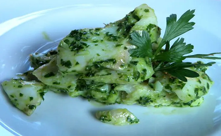 baccalà al verde