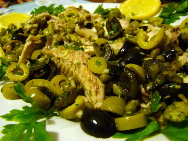 palamita con le olive