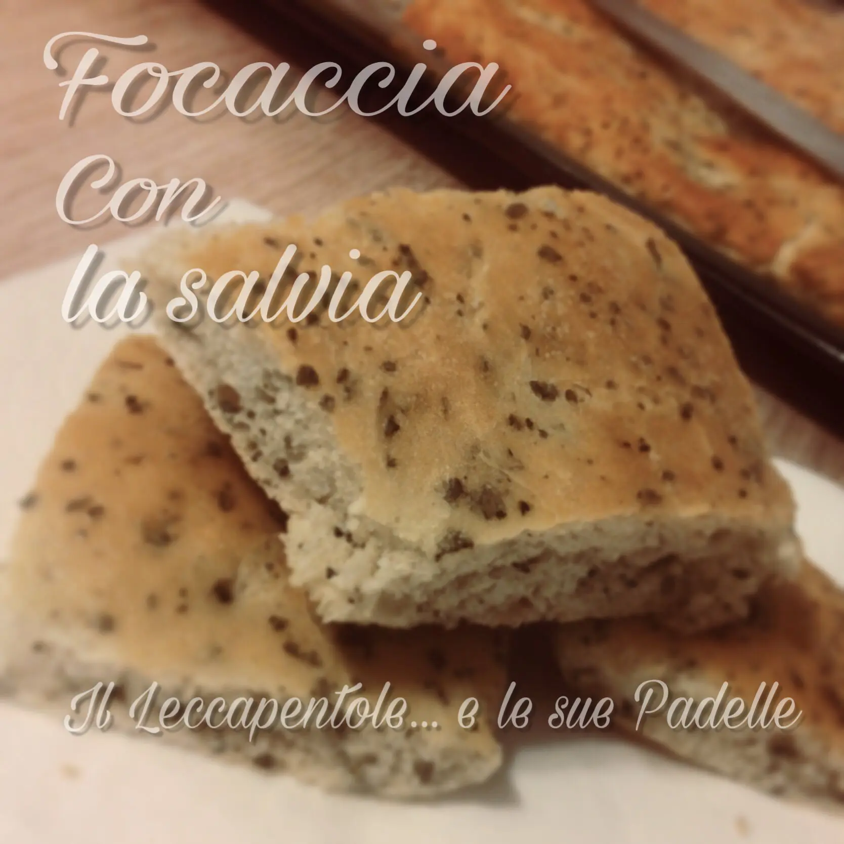 focaccia alla salvia