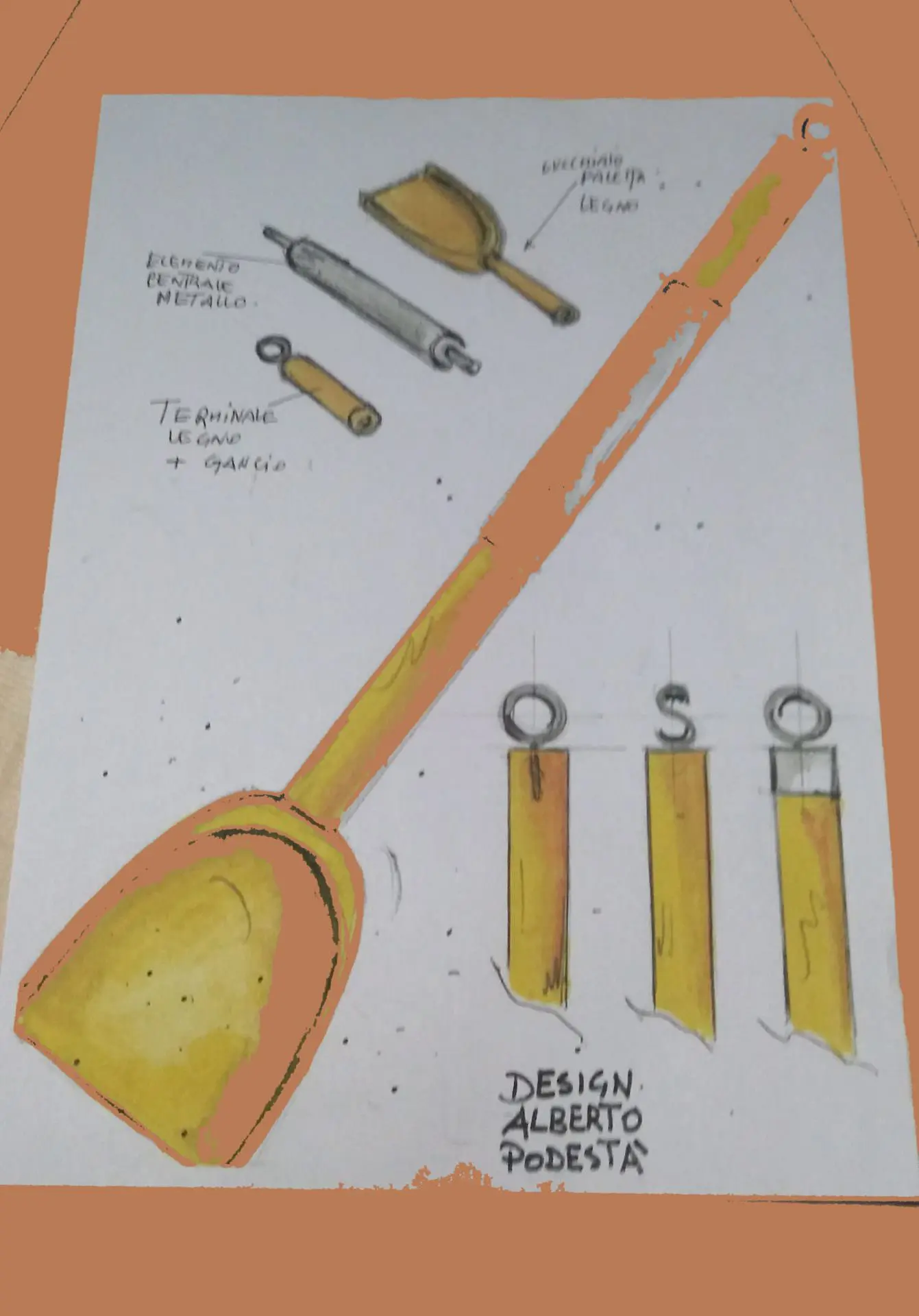 cucchiaio di legno