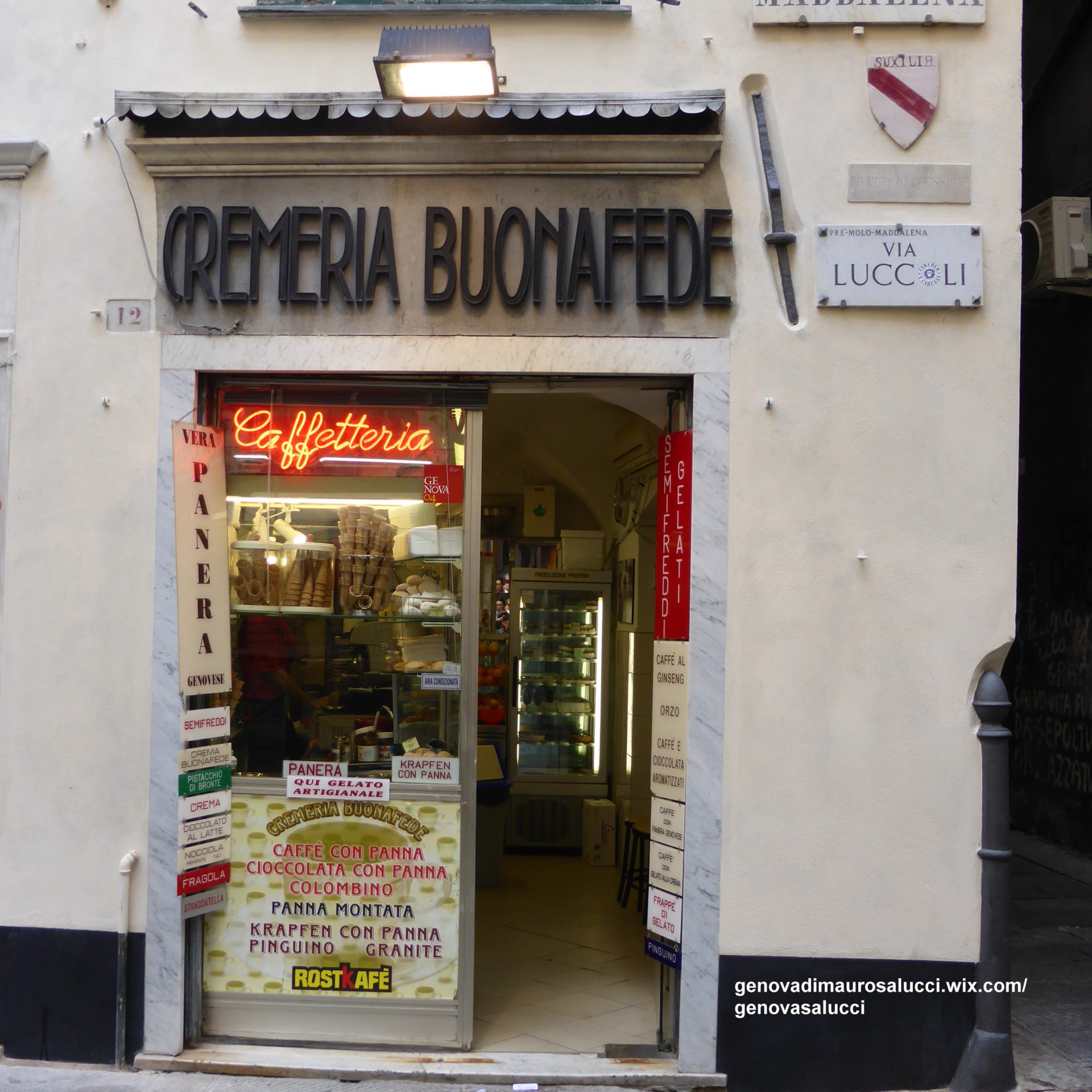 Cremeria Buonafede a Genova