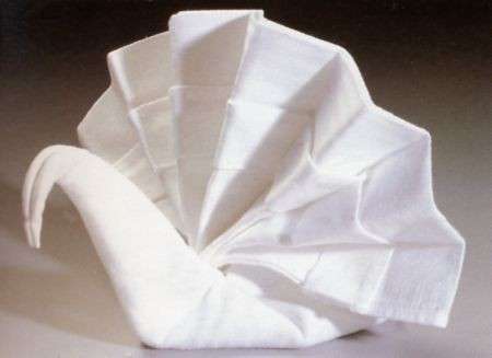 origami del tovagliolo