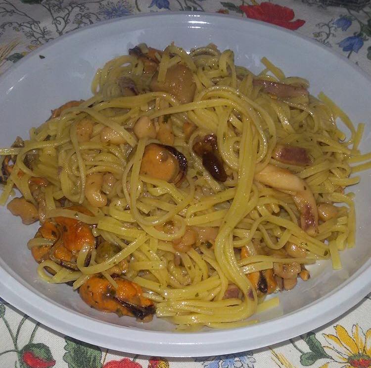 Tagliolini mare e monti
