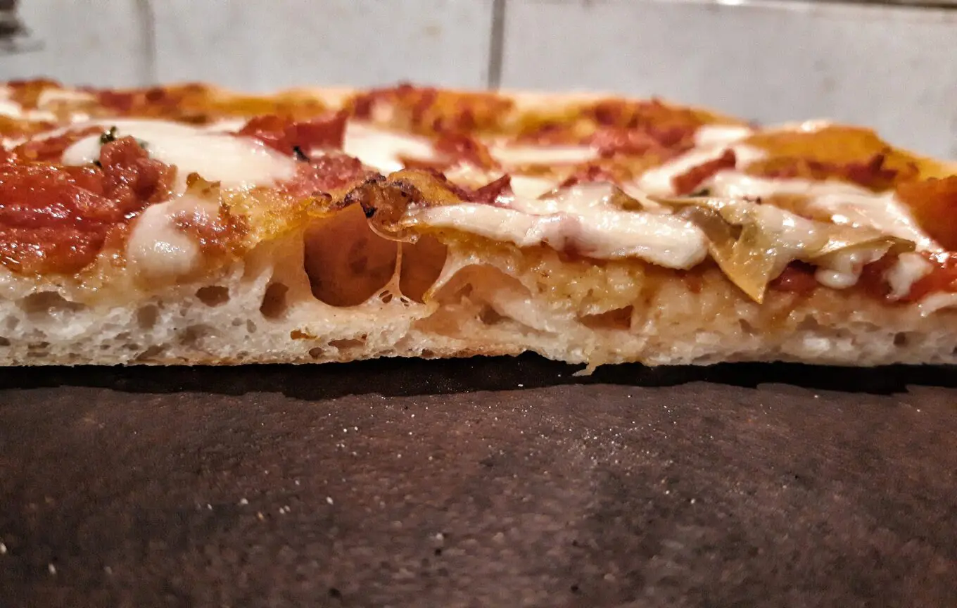 pizza in teglia, pizza perfetta,