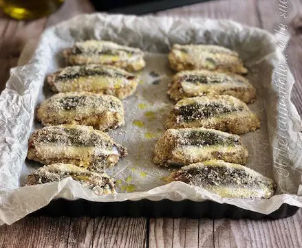 acciughe ripiene al forno
