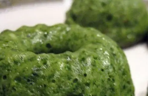budino di spinaci
