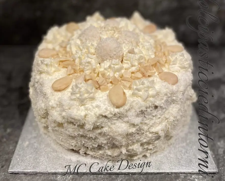 Torta al cocco Raffaello