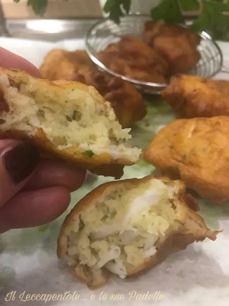 frittelle di rossetti al latte