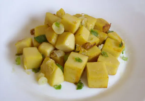 panissa con olio e limone