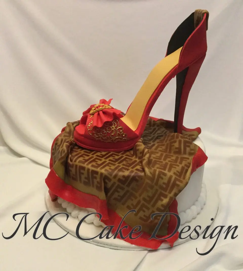 scarpe in pasta di zucchero