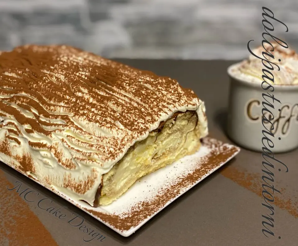 Tiramisù arrtolato