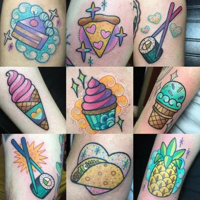 food tatoo