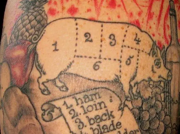 food tatoo