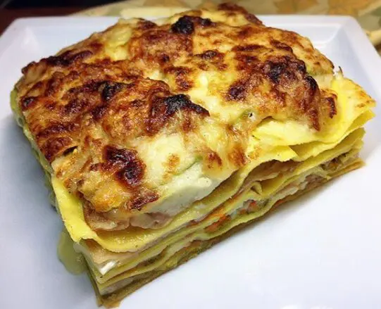 Lasagna bianca