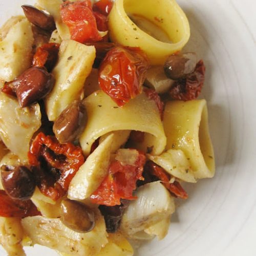 Calamarata con ragù di stoccafisso: Maria Grazia propone