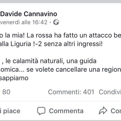 Stelle Michelin 2019 Liguria