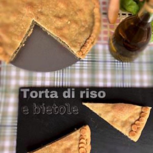 Torta di riso e bietole